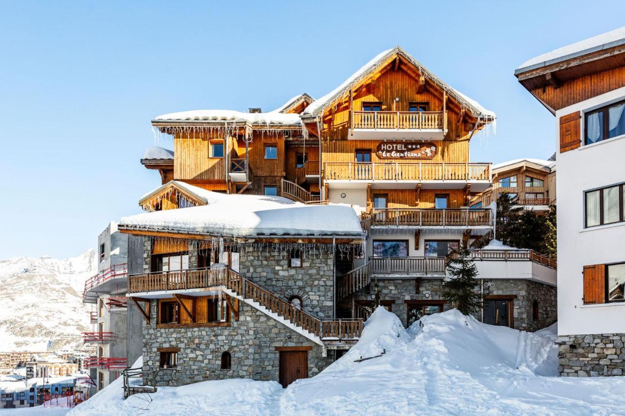 Hotel Le Gentiana Tignes Eksteriør bilde